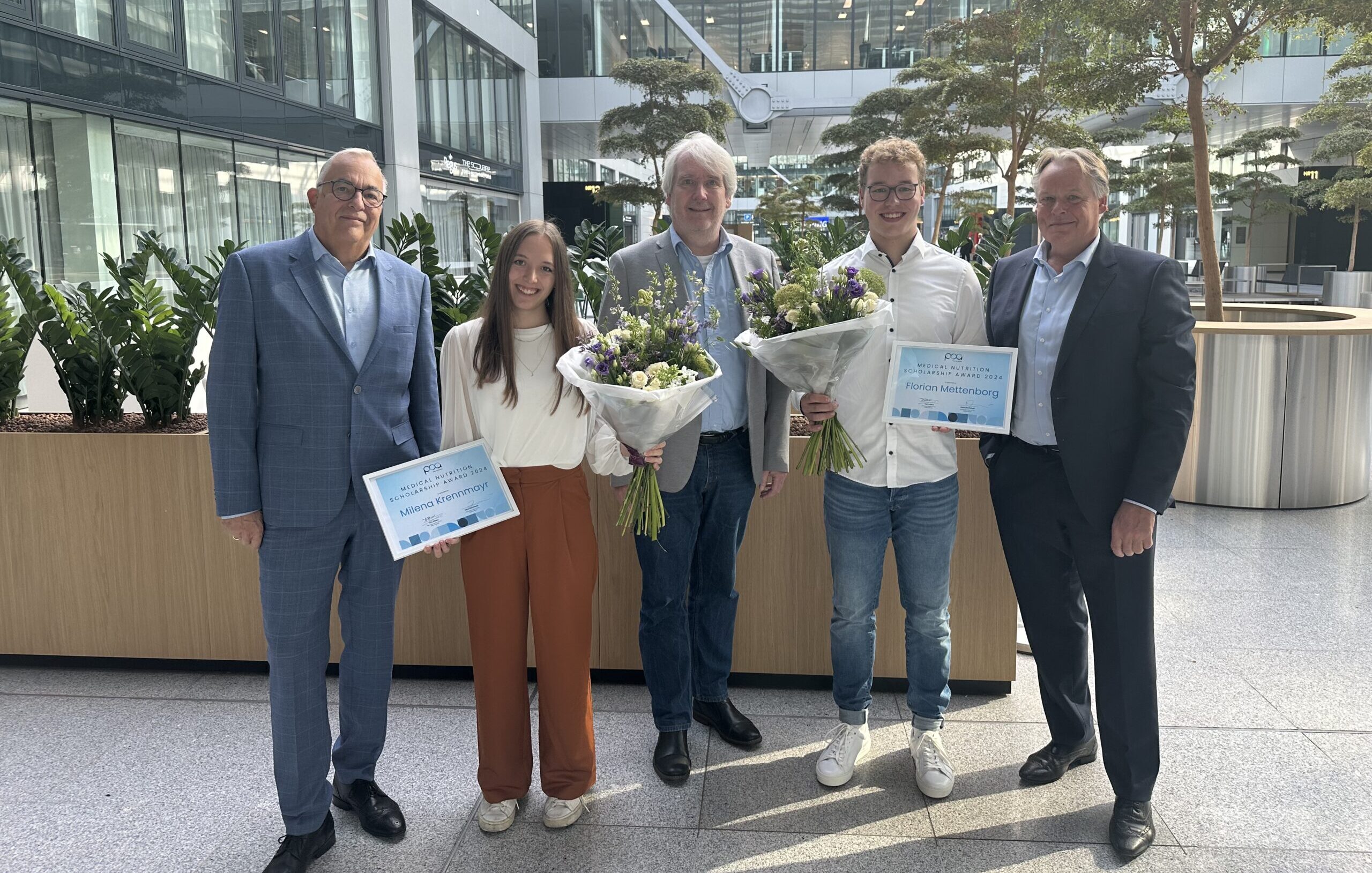 POA Pharma GmbH – Die Gewinner des Medical Nutrition Scholarship 2024