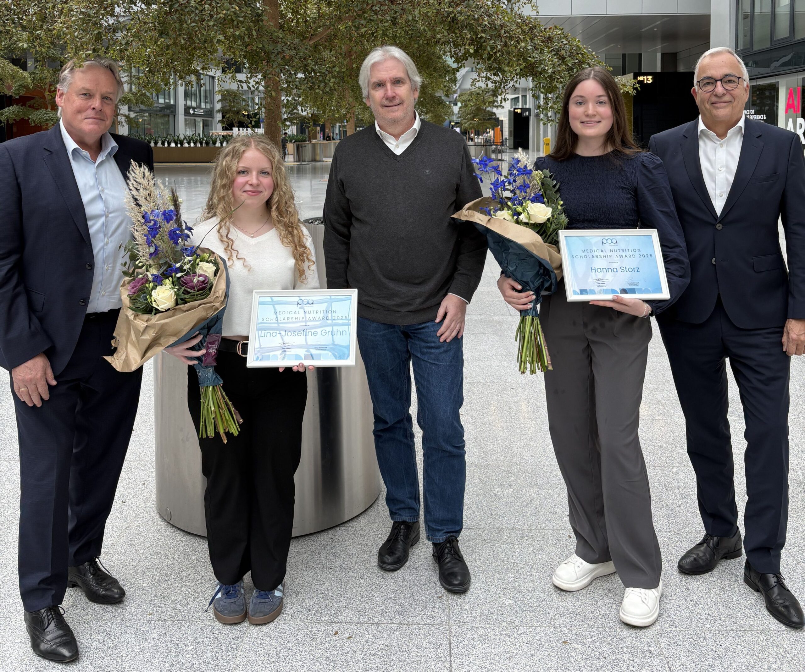 POA Pharma GmbH gibt die Gewinner des Medical Nutrition Stipendiums 2025 bekannt